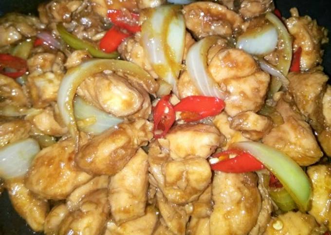 Chicken teriyaki simpel