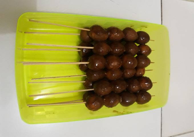 Sate telur puyuh