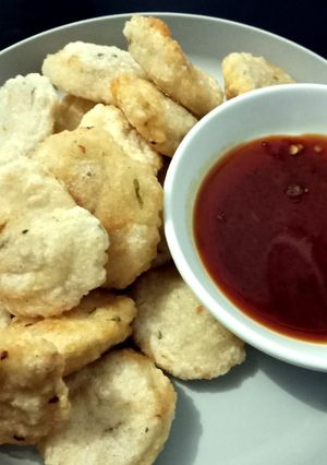 Foto resep Cireng Nasi Sisa & Sambal Rujak Sehat
