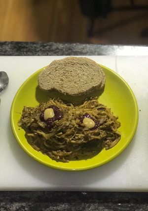 Una foto de Cena RDR Para una persona