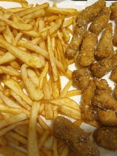 صورة لوصفة سمك مقلي وبطاطا