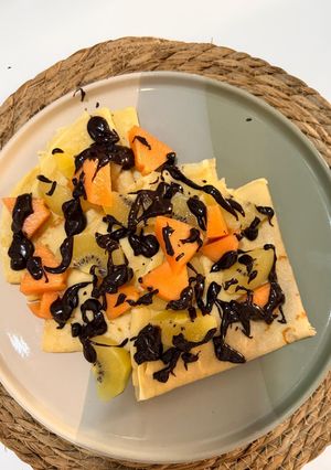 Una foto de Crepes de espelta !!!