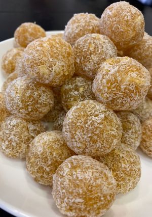 Hình của món Mút xoài viên.