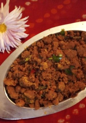 मींजा बेसन (minja besan recipe in Hindi) रेसिपी मुख्य फोटो