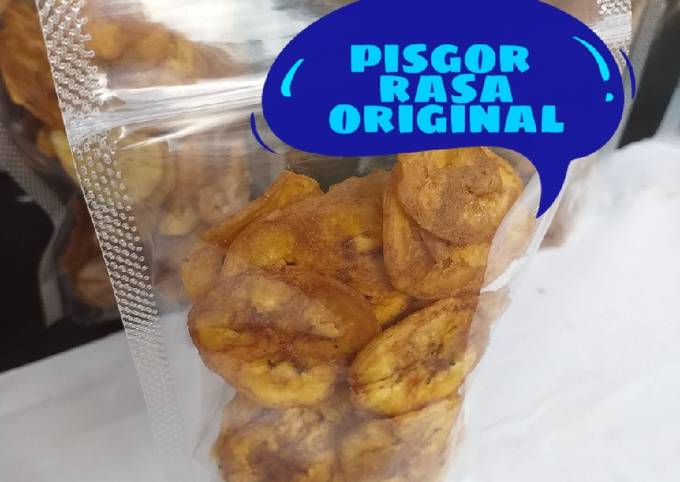 Resep Keripik pisang rasa coklat, Lezat Sekali