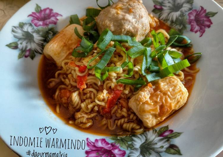 Recipe: Yummy Indomie goreng nyemek pedass
