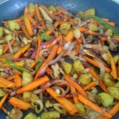 A picture of Veggie Sharwarma Filling.