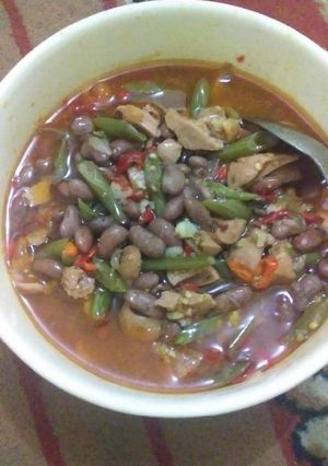 Foto resep Tumis Sosis kacang merah