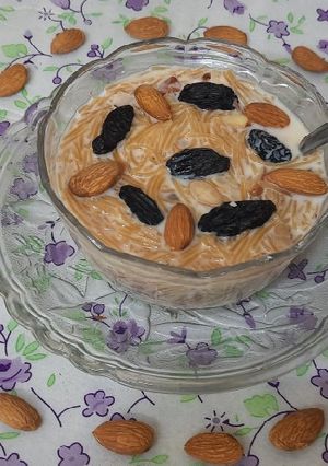 A picture of Milkmade vermicelli kheer.