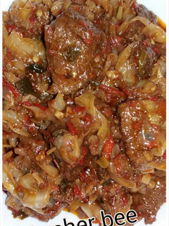 A picture of Cabbage sauce.