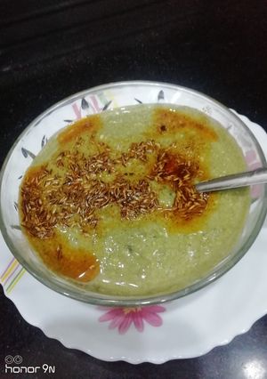 A picture of Bathua Ka Raita.