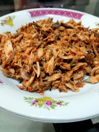 Langkah Mudah untuk Membuat Resep Ikan Cue Tongkol Suwir balado yang Enak Banget Anti Ribet, Lezat