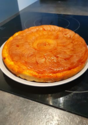 Une photo de Tarte tatin superposé !!!