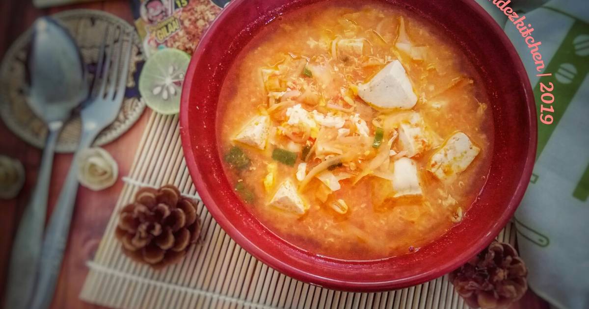 304 resep  sup tahu korea enak dan  sederhana Cookpad