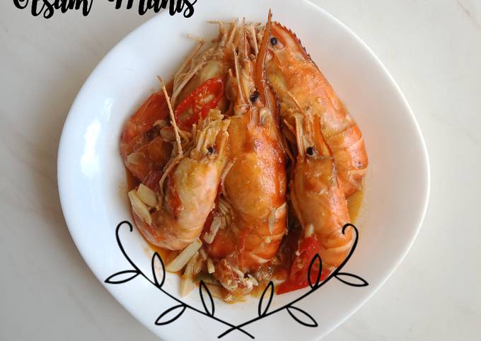 Resep Udang Galah Asam Manis Oleh Yunita Purnamasari Cookpad