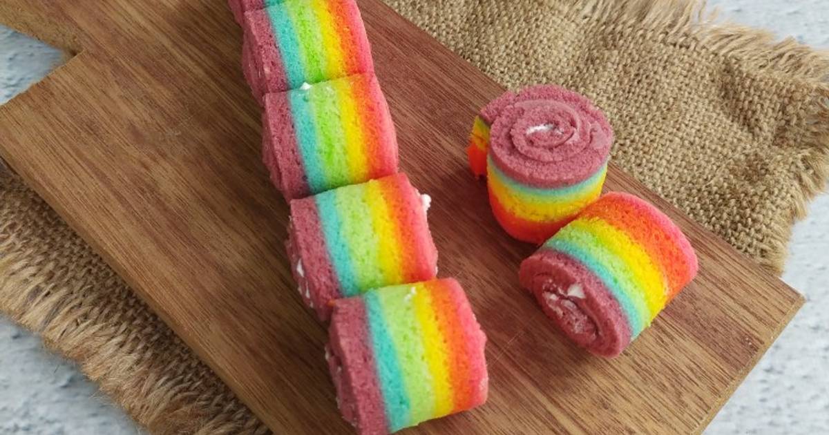 25 Resep Rainbow Gulung Mini Bakulan Enak Dan Mudah Cookpad