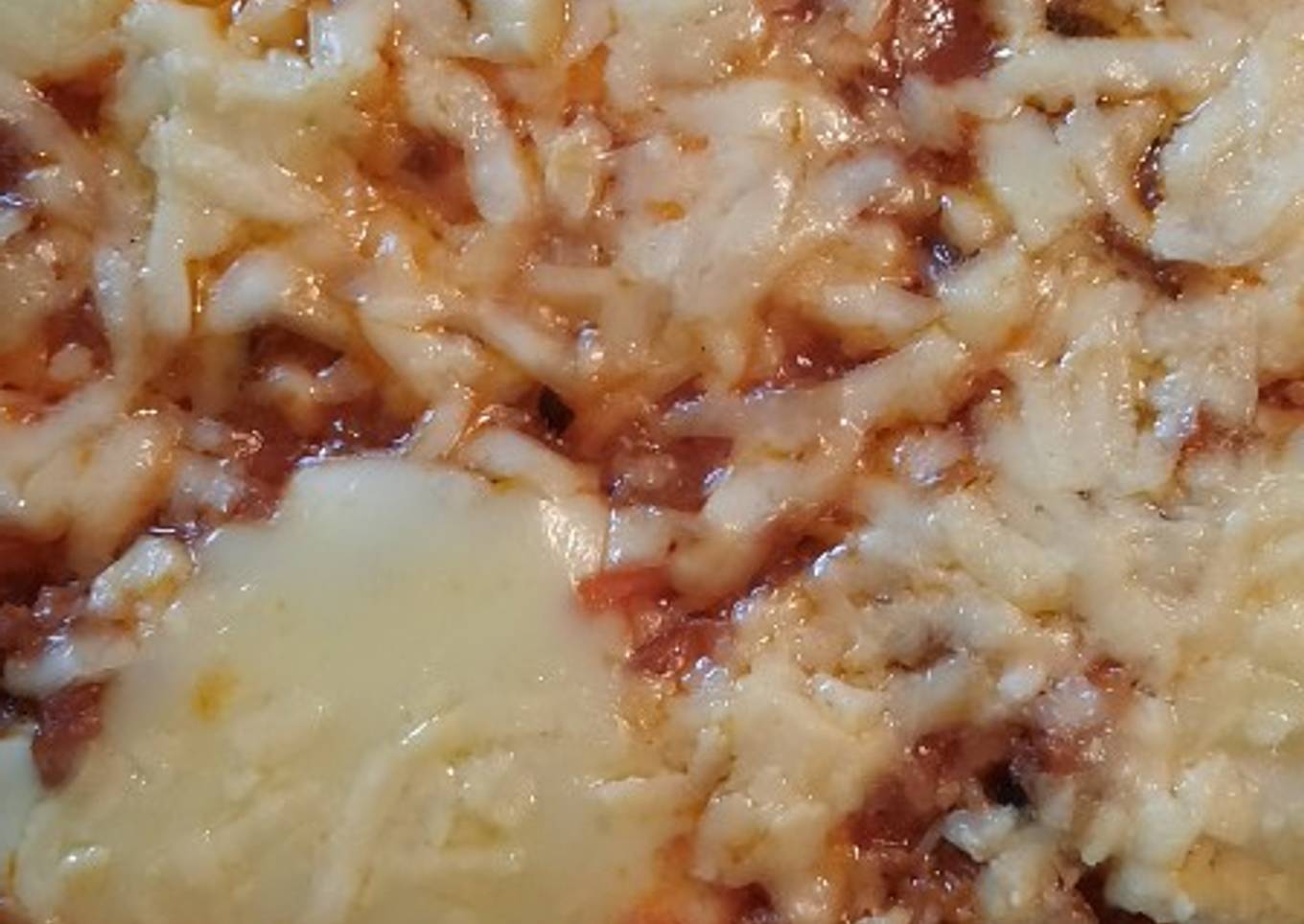 Polenta con boloñesa