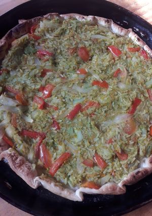 Una foto de Tarta de verdura
