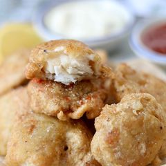 A picture of Crispy fish bite 🐠.