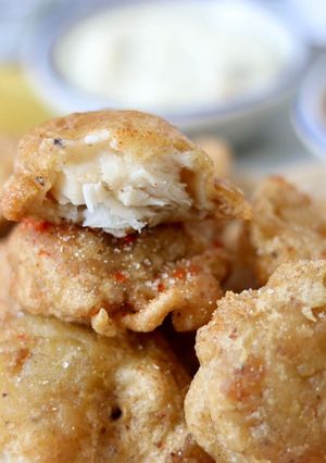 A picture of Crispy fish bite 🐠.