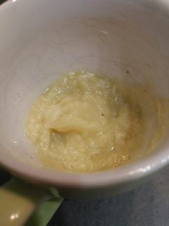 Una foto de Crema de ajo