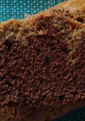 Una foto de 🎶 Budín marmolado adaptable 💟