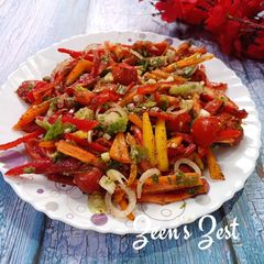 A picture of Snacking Pepper Salad.