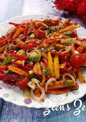 A picture of Snacking Pepper Salad.