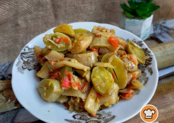 Sambal jering lobak masin