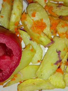 A picture of Onion flavoured chips.