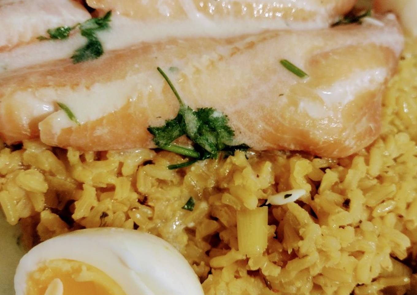 Brown rice kedgeree