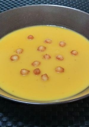 Sütőtökkrémleves recept fotója