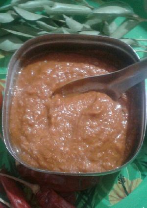 சிவப்பு கார சட்னி செய்முறை முக்கிய புகைப்படம்