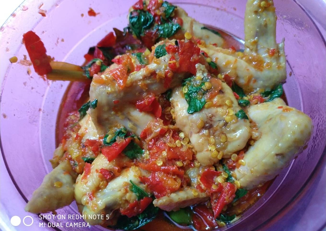 Ayam Rica kemangi-Simpel