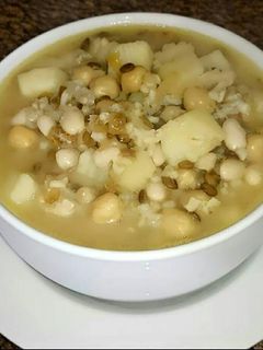 صورة لوصفة مخلوطة الحبوب