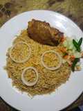 Nasi biryani ayam