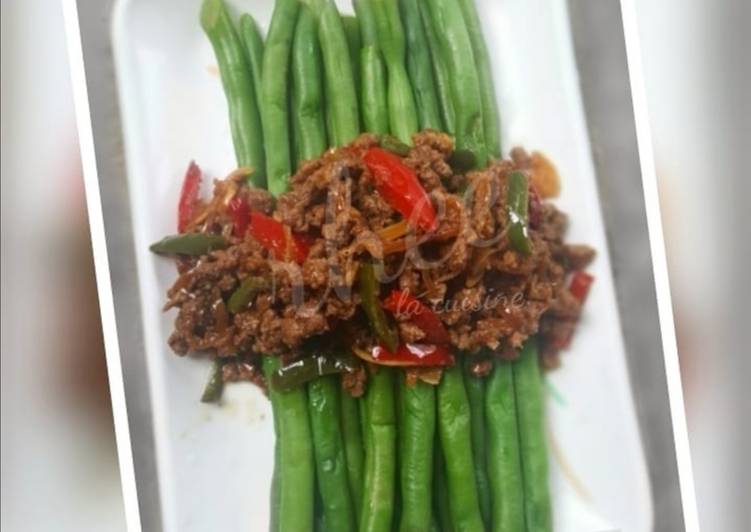 Bumbu Buncis Siram Daging | Cara Bikin Buncis Siram Daging Yang Paling Enak