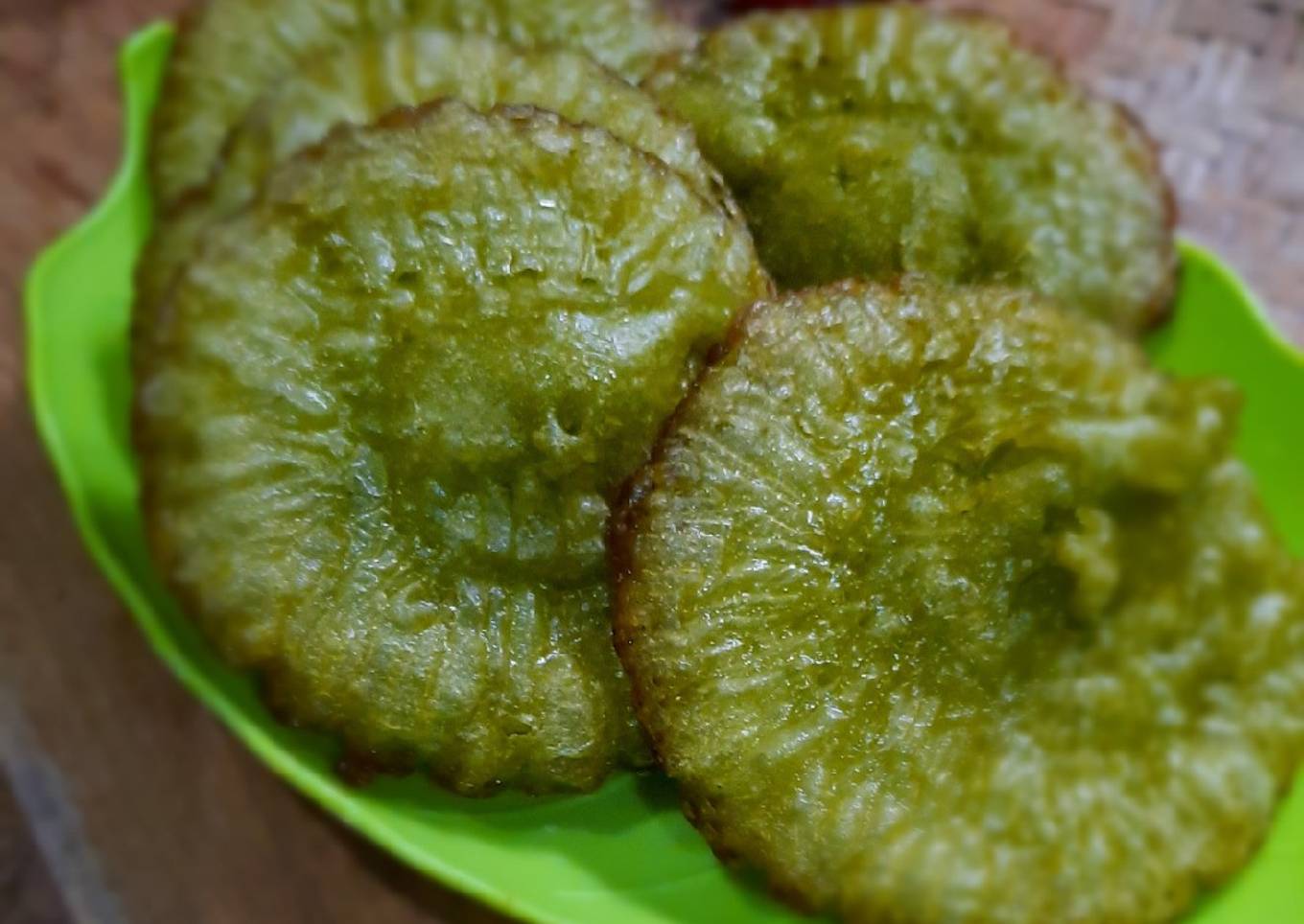 Kue Cucur Greentea