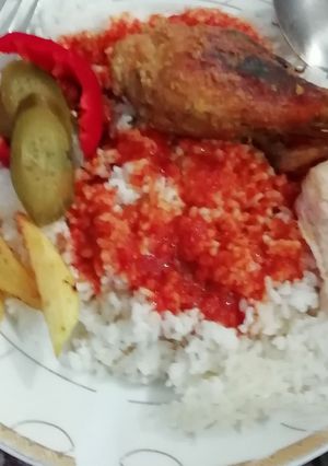 عکسی از دستور مرغ سوخاری 🍗