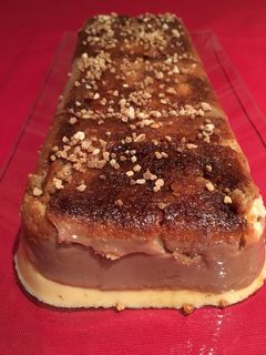 Una foto de Flan de Sobaos