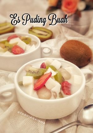 Foto resep Es Puding Susu