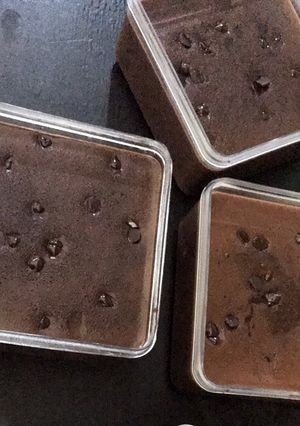 Foto resep Dark chocolate puding lumer