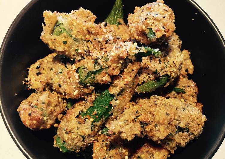 Easiest Way to Prepare Quick Rustic Fried Okura