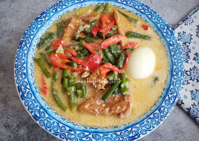 Resep Tahu Bakso Kuah Santan yang Bikin Ngiler