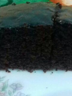 صورة لوصفة كيكة الشوكلاتة😍😋