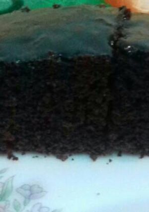 صورة لوصفة كيكة الشوكلاتة😍😋