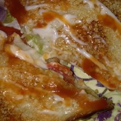 A picture of Paneer sandwich.