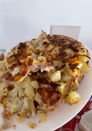 Una foto de Tortilla de papa 🥔 un poco más saludable