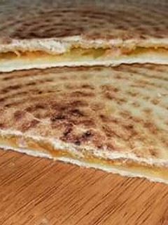 صورة لوصفة كسرة الشحمة محشية
