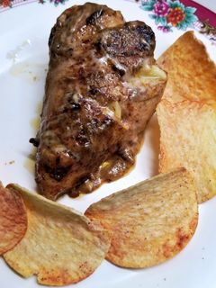 A picture of Baked Garlic Chicken.
